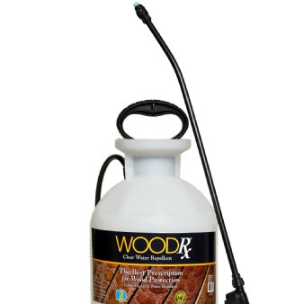 WOOD Rx Clear Water Repellent in 2 Gallon Pump Sprayer with Fan Tip